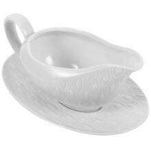 Gravy Boat Mit Unterteller Keramik Milchkrug Mit Für