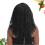 1St Mittellange Bouffant-Perücke Afro Lockig 10