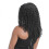 1St Mittellange Bouffant-Perücke Afro Lockig 4