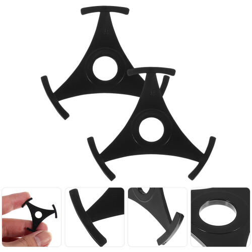 2Stück Adapter Zubehör Schallplatten 2