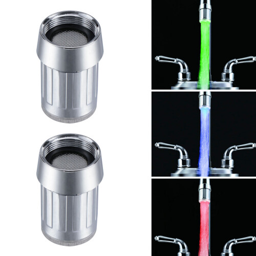 2Stück LED- Ld8001-A6, 7-Farbwechsel Für Bad 2