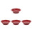 4Stk. Rotes Obstkörbchen Für , Party, Snacks 4