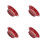 4Stk. Rotes Obstkörbchen Für , Party, Snacks 10