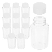 48 Stk -Medizinflaschen 100 Ml Mit Verschluss