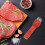 1St Haushalts-Fleischklopfer Steak-Nadel Rot 11