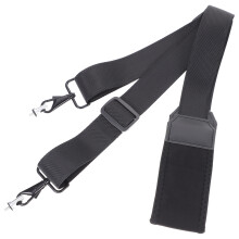 Neck Lanyard Halsband Schwarz Nylon 1
