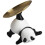 2Stk Eingangsschlüssel Aufbewahrungstablett Mit Panda Figur 3