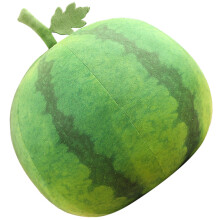 Fruit Shaped Kissen Wassermelone Weiches Dekokissen 1 Set 9,8x9,8 Zoll
