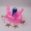 5St Inflatable Engel Form Getränk Cup Halter Sommer Pool 9