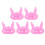 5St Inflatable Engel Form Getränk Cup Halter Sommer Pool 5