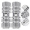 1 Paar Aluminium Fietspedaal As Cilinder Stuntpeg Accessoire 7