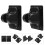 2 Pcs Abs Bathroom Shower Hanger Nozzle Wall Holder Hose Replacement 8