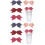 8 Bowknot Strohhalmtopper Dekorative Zubehör 5
