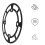 Bike Chain Guard Kurbelgarnitur Schutz Abdeckung 8