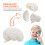 Gedetailleerd Hersenfiguur PVC Wit Anatomie Leerhulpmiddel 10