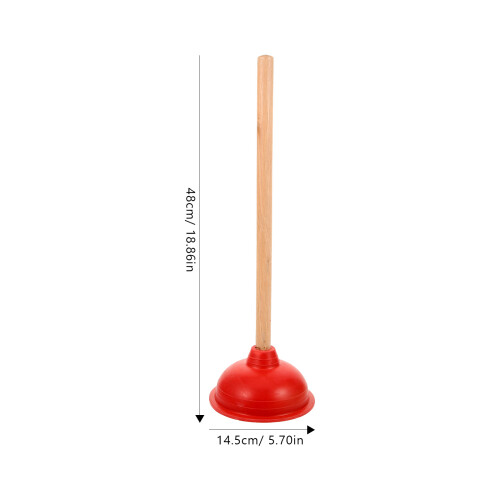 Ventouse Wc En Caoutchouc Bois Pour Maison 1