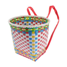 1 Stuk Kleine Woven Kindermand Dansrekwisiet Willekeurige Kleur