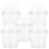5Stk Kleiner Transparenter Eimer Mit Deckel 750Ml Lebensmittelecht 2