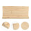 1 Set Bambus Plakette Namensschild Mit Sockel 4