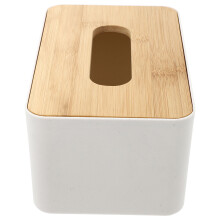 1St Multifunctionele Tissue Box Met Bamboe Voor Thuisgebruik