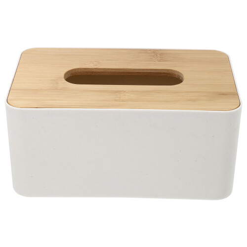 1St Multifunctionele Tissue Box Met Bamboe Voor Thuisgebruik 1