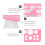 1Stk Beauty Brush Drying Rack Makeup Tool Organizer Aus Kunststoff 4