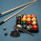 Snooker Pool Mit Hängender Stift Halter 7