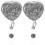 2St Decoratieve Hartvormige Id Kaarthouders 1