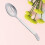 Stainless Steel Food Serving Colander Spoon Silver Kitchen Use 7