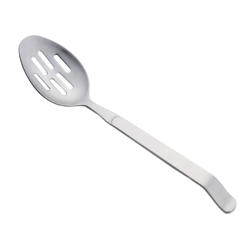 Stainless Steel Food Serving Colander Spoon Silver Kitchen Use 1