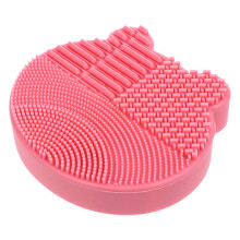 2 In 1 Silicone Makeup Brush Cleaning Mat And Storage Holder
