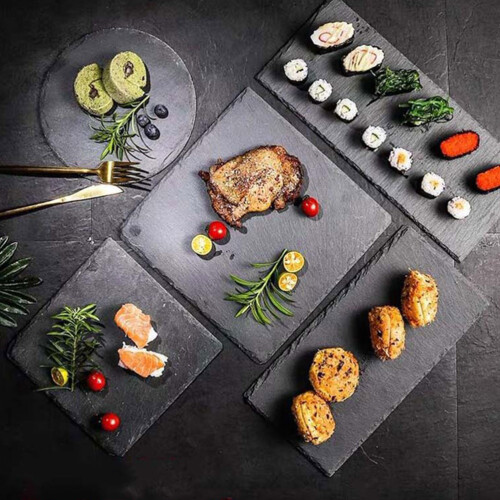 2 Stuks Opslagplaat Voor Fruit Dessert En Steak 2