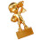 Small Voetbal Gegalvaniseerd Hars Met Voet ( ) 1