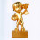 Small Voetbal Gegalvaniseerd Hars Met Voet ( ) 10