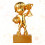 Small Voetbal Gegalvaniseerd Hars Met Voet ( ) 6