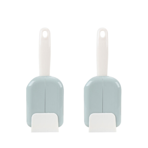 2 Sets Kunststoff Reislöffel Mit Halter Und Staubschutzabdeckung