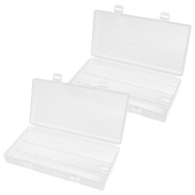 2Stk. Batterieorganizer Box Hängbare Aufbewahrungsbox