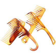 1 Set Kunststoff Haarkamm Breitsteg Für Zuhause