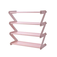 1Stück Ablage Schuhregal Für Zuhause Restaurant (Pink)