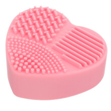 Sponge Makeup Lidschattenpinsel Reinigungsbox Silikagel Pink