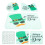 3Stück Badematte Set Für St Patrick'S Day 7