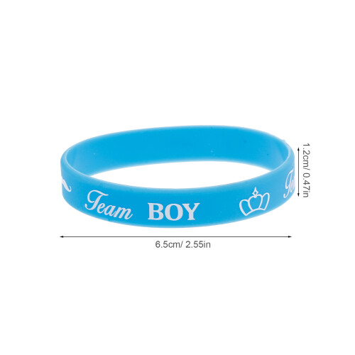 10St. Silikon Armbänder Für Oder Geschlechtsenthüllung 1