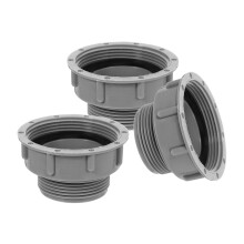 3Stk Einzelwaschbecken Überlaufverbinder Schläuche Adapter