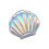 Folding Doppelseitiger Shellform Spiegel Aus PU Leder Mit Hologramm 6