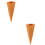 2 Pièces Crème Simulé Base Faux Aliment Décoration 8
