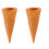 2 Pièces Crème Simulé Base Faux Aliment Décoration 4