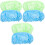 6 Satin Badehauben Für Schlaf Und 5