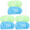 6 Satin Badehauben Für Schlaf Und 4