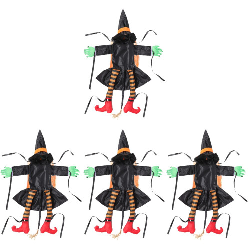 4Stk Halloween Ornament Zerschellende Im 1