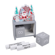 1 Set Adventszahlen Zählkalender Tischdekoration Weihnachten